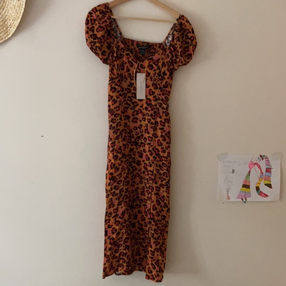 French connection leopard dress. 2 - Picture 8 of 16